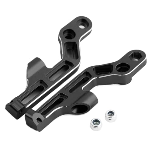 GTFRUQAS Für Arrma Für Infraction 6S Für Blx Für Limitless V2 1/7 RC Auto Upgrade Teile Zubehör Metall Hinten Körper Post Fest Mount Teile RC Ersatzteile(Black) von GTFRUQAS