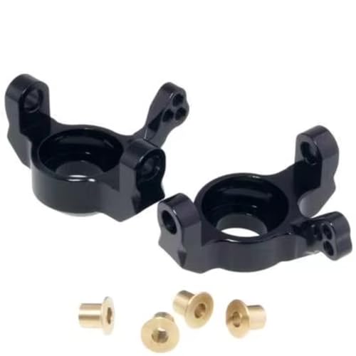 GTFRUQAS Für Axial Ax31316 Ar60 1:10 Rc 4wd Rr10 Bomber Ax90048 Allgemeine Teile Doppel Scher Lenkung Upgrade Zubehör RC Ersatzteile(Black) von GTFRUQAS