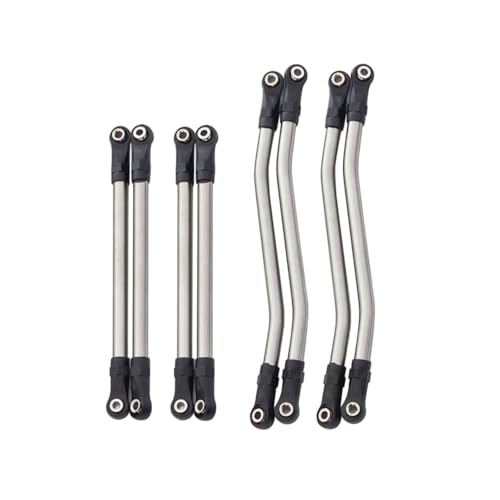 GTFRUQAS Für Axial Für Capra 1.9 Für UTB 1/10 8-teiliges Edelstahl-Verbindungsset Mit Kunststoffstangenende RC-Crawler-Auto Für Unbegrenzte Spur Für Buggy-Upgrade RC Ersatzteile GTFRUQAS Für Axial Für Capra 1.9 Für UTB 1/10 8-teiliges Edelstahl-Verbindungsset Mit Kunststoffstangenende RC-Crawler-Auto Für Unbegrenzte Spur Für Buggy-Upgrade RC Ersatzteile von GTFRUQAS