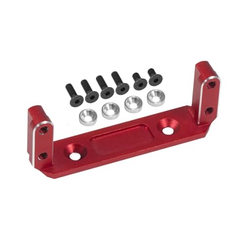 GTFRUQAS Für Axial Für Capra UTB10 Für Vanquish F9 Für SCX10 III 1/10 Portal Achse SOA 4WD Cheater Rigs Upgrade Aluminium Legierung Servo Montieren RC Crawler RC Ersatzteile(Red) von GTFRUQAS