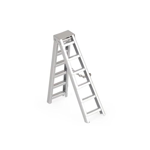 GTFRUQAS Für Axial Für SCX10 90046 03014 Für TRX4 Für TRX6 Für WPL D12 Für MN99S D90 1/10 Zubehör Aluminium Für Mini Leiter 100MM 150MM RC Auto RC Ersatzteile(100mm) von GTFRUQAS