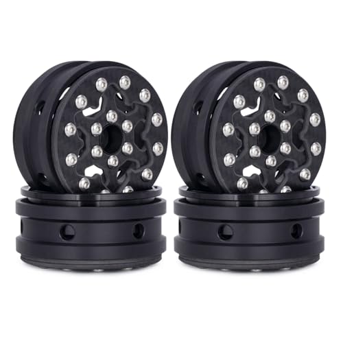 GTFRUQAS Für Axial Für SCX10 D90 Für TRX4 Für TRX6 Gen8 1/10 1,9 Zoll Carbon Fiber Beadlock Räder RC Crawler Off-RC Auto Upgrade RC Ersatzteile GTFRUQAS Für Axial Für SCX10 D90 Für TRX4 Für TRX6 Gen8 1/10 1,9 Zoll Carbon Fiber Beadlock Räder RC Crawler Off-RC Auto Upgrade RC Ersatzteile von GTFRUQAS