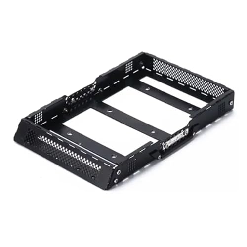 GTFRUQAS Für Axial Für SCX24 AXI00002T1 AXI00002T2 2019 Für Wrangler Für JLU CRC 1/24 RC Crawler Auto Metall Gepäck Dach Rack Träger RC Ersatzteile von GTFRUQAS