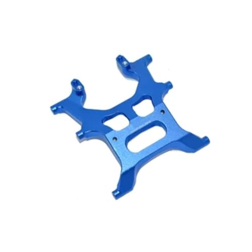 GTFRUQAS Für Axial Für Scx10 III AXI03007 AXI231014 1/10 Metallteile Rahmen Hintere Unterstützung RC Modell Auto Crawler Upgrade Zubehör RC Ersatzteile(Blue) von GTFRUQAS