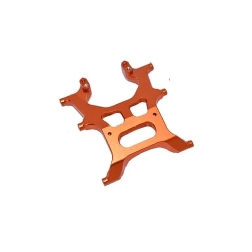 GTFRUQAS Für Axial Für Scx10 III AXI03007 AXI231014 1/10 Metallteile Rahmen Hintere Unterstützung RC Modell Auto Crawler Upgrade Zubehör RC Ersatzteile(Orange) von GTFRUQAS