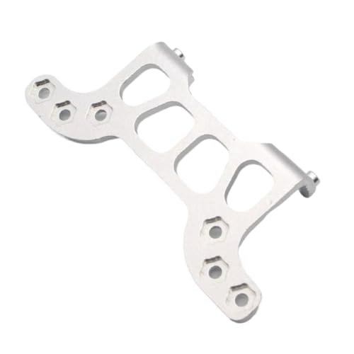 GTFRUQAS Für HSP 102070 94123 94122 1/10 RC Auto Modell 02064 Hinten Körper Teile Post Platte Lager Blau Für Silber Gelb RC Ersatzteile(Silver) von GTFRUQAS