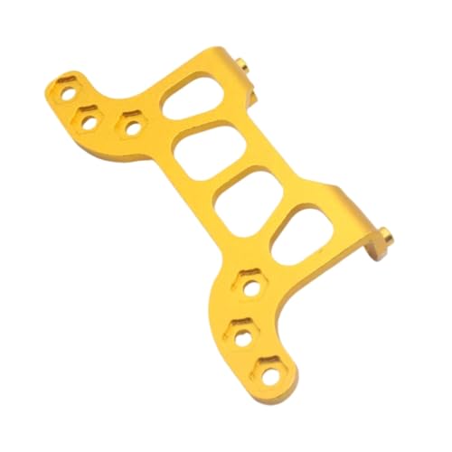 GTFRUQAS Für HSP 102070 94123 94122 1/10 RC Auto Modell 02064 Hinten Körper Teile Post Platte Lager Blau Für Silber Gelb RC Ersatzteile(Yellow) von GTFRUQAS