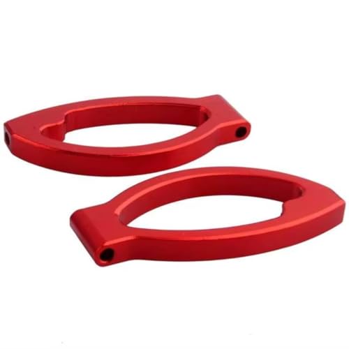 GTFRUQAS Für HSP 286018 86010 94186 1/16 RC Auto Metall Upgrade Teile Vorne Für Schaukel Arm Geeignet Weiß Gelb Rot Blau RC Ersatzteile(Red) von GTFRUQAS