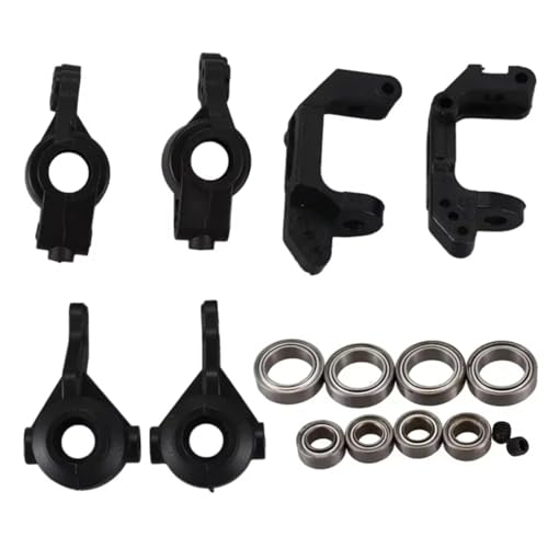 GTFRUQAS Für HSP 94111 94123 94107 94108 RC Monster Truck Für Buggy Drift Auto Teile Vorne Hinten Steering Hub Basis C 02013 02014 02015 RC Ersatzteile(Size2) von GTFRUQAS