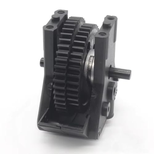 GTFRUQAS Für HSP 94122 1/10 RC Drift Car Für Nitro Powered On Road 02076 Zweiganggetriebe Komplettes Upgrade-Zubehör RC Ersatzteile(Black) von GTFRUQAS