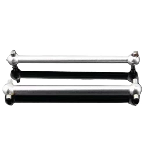 GTFRUQAS Für Himoto E18 1/18 Rc Auto-LKW Für Buggy On-Road Verbesserte Hop-up-Teile 2 Stück Für Universal 51mm Angetriebener Dogbone M608 23608 RC Ersatzteile(White) von GTFRUQAS