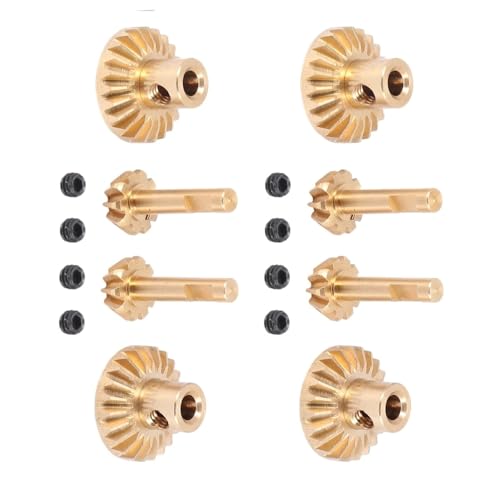 Für MN Für D90 D99 MN99S Messing Vorne Hinterachse Getriebe Antriebswelle Getriebe RC Auto Upgrades Teile Zubehör 8 Stücke RC Ersatzteile von GTFRUQAS