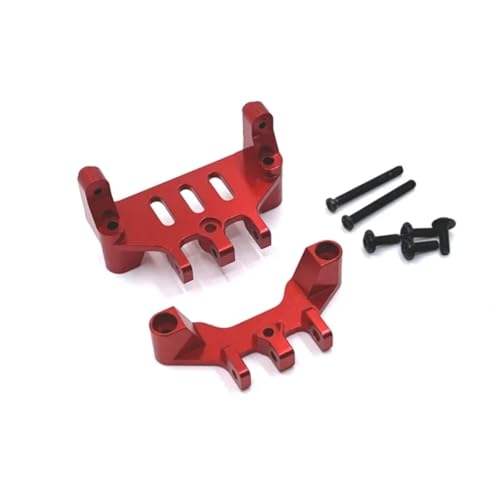 GTFRUQAS Für MN128 MN86 MN86S MN86K MN86KS 1/12 RC Crawler Auto Upgrade Teile Zubehör Metall Vorder- Und Hinterachse Getriebe Set RC Ersatzteile(Red) von GTFRUQAS