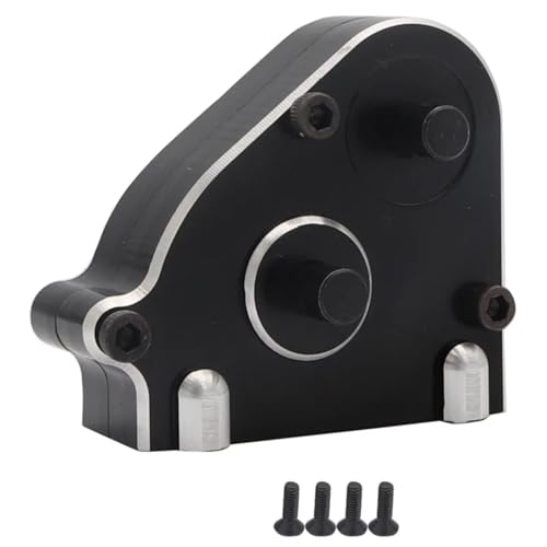 GTFRUQAS Für MN128 MN86 MN86S MN86K MN86KS Für MN Für G500 1/12 RC Crawler Auto Upgrade Teile Metall Übertragung Getriebe Verteilergetriebe RC Ersatzteile(Black) von GTFRUQAS