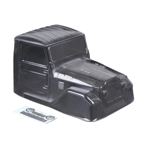 GTFRUQAS Für SCX10 II 90046 Für TRX4 Für MST CFX TF2 CC01 Gmade GS02F 86100 1965 FJ40 1/10 Maßstab Clear Body Truck Cab Half Cage RC Crawler RC Ersatzteile von GTFRUQAS
