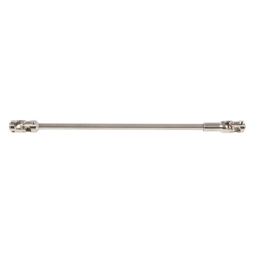 GTFRUQAS Für SCX10 Sportys 1,9 Shafty Für Capra 1/10 U-Joint Antriebswelle Edelstahl Für Cut Zu Länge Antriebswelle 68-229mm RC Rig Crawler DIY RC Ersatzteile(Silver,1pcs) von GTFRUQAS