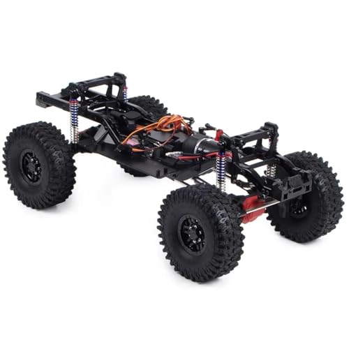 GTFRUQAS Für TRX-4 1/10 Differential Locking Portal Achse Mit 2-Speed ​​Übertragung Für Chassis Rahmen RC Crawler Auto Upgrade Teil RC Ersatzteile(Chassis with Wheels) von GTFRUQAS