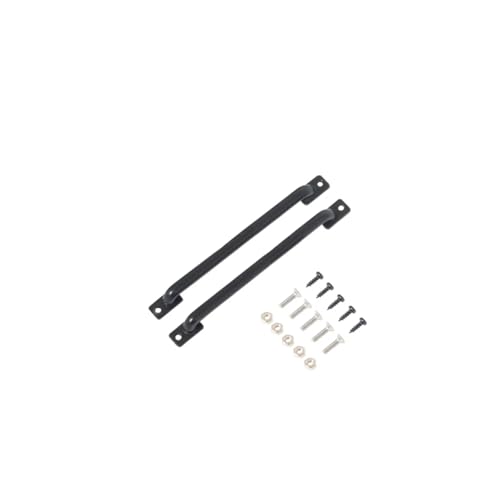 GTFRUQAS Für TRX4 Für Axial Für SCX10 90046 D90 CC01 TF2 1/10 2 Stücke Metall Karosserie Handlauf 75mm/133mm/150mm Länge RC Crawler Ersatz Zubehör RC Ersatzteile(75mm) von GTFRUQAS