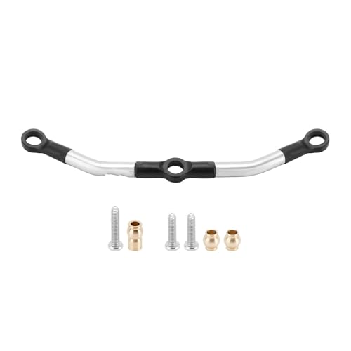 Für TRX4M High Für Trail Für K10 1/18 RC Crawler Edelstahl High Clearance Für Chassis Links Set RC Ersatzteile(Steering Link) von GTFRUQAS
