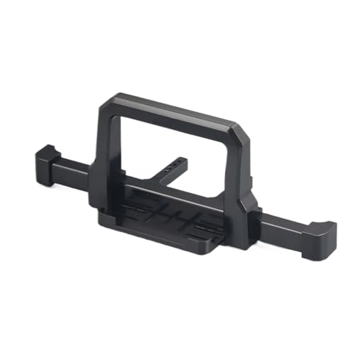 GTFRUQAS Für Trx4 Für Defender 1/10 Metall Vorne Hinten Stoßstange Upgrade Teile RC Crawler Upgrade Teile Ersatz Zubehör RC Ersatzteile(Black,Front) von GTFRUQAS