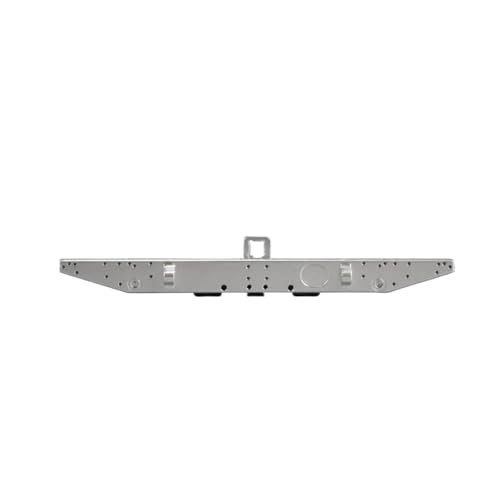 GTFRUQAS Für Trx4 Für Defender 1/10 Metall Vorne Hinten Stoßstange Upgrade Teile RC Crawler Upgrade Teile Ersatz Zubehör RC Ersatzteile(Silver,Rear) von GTFRUQAS