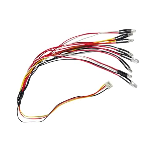 GTFRUQAS Für WPL Für D12 D22 D32 D42 1/10 RC Auto Upgrade Teile Dekoration Zubehör 8 Licht 2 Rot 2 Gelb 2 Weiß 2 Blau RC Ersatzteile GTFRUQAS Für WPL Für D12 D22 D32 D42 1/10 RC Auto Upgrade Teile Dekoration Zubehör 8 Licht 2 Rot 2 Gelb 2 Weiß 2 Blau RC Ersatzteile von GTFRUQAS