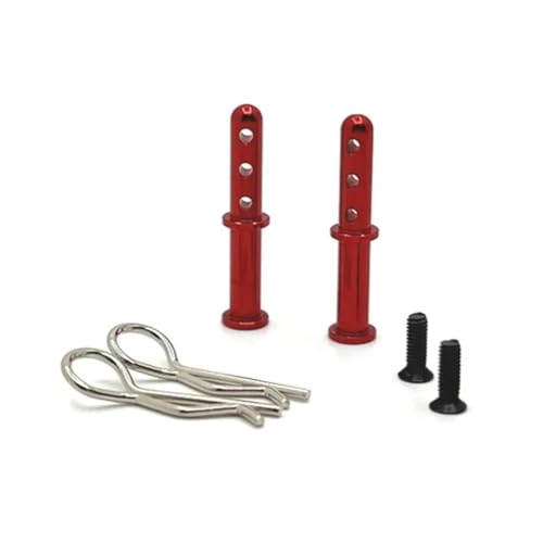 GTFRUQAS Für Wltoys Für 144001 144010 144016 124016 124017 124018 124019 Für RIaarIo Metall Körper Mount Post Shell Spalte RC Auto Upgrade Teile RC Ersatzteile von GTFRUQAS