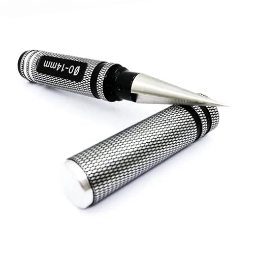 GTFRUQAS RC-Auto-Karosserie-Lochöffner 0–14 Mm Erweiterungsstanzer Schalenreibahle Bohrer Metall Stahl Rundes Modell DIY-Werkzeug Für RC-Karosseriemodelle RC Demontage Hilfs(Black) von GTFRUQAS