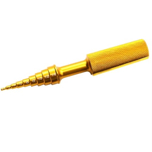 GTFRUQAS RC-Auto-Lager-Entferner Demontagewerkzeuge, Reparaturwerkzeuge, Abzieher Lager-Entferner Installateure Handwerkzeug-Set Für 2–14 Mm RC Demontage Hilfs(Yellow) von GTFRUQAS