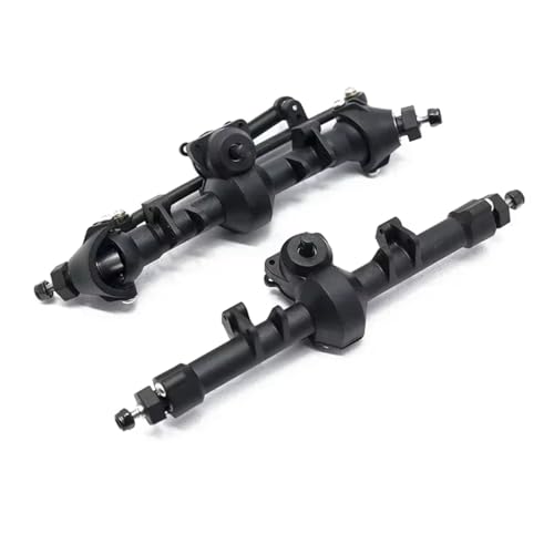GTFRUQAS RC Autozubehör Für Axial Für SCX24 Für Bronco C10 Für Deadbolt Für JLU 1/24 Kompletter Vorder Und Hinterrad Portalachsensatz RC Crawler Autoteile Ersatzverwendung von GTFRUQAS