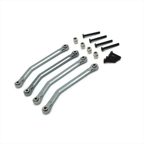 GTFRUQAS RC Autozubehör Für FMS Für FCX24 1/24 Metall CNC Prozess Für Chassis Fixed Link RC Auto Kettenfahrzeug Teile Und Zubehör Upgrade Ersatz Verwenden(Gray) von GTFRUQAS