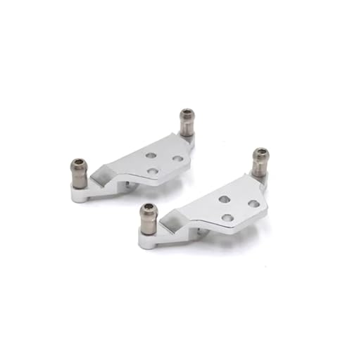 GTFRUQAS RC Autozubehör Für WLtoys K969 K979 K989 K999 P929 1/28 Metallaufhängungsrahmen Fernbedienung Autoteile Und Zubehör Upgrade Ersatz Verwendung(Silver) von GTFRUQAS