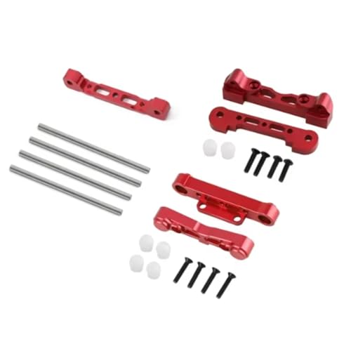 GTFRUQAS RC Ersatzteile Für Arrma 1/7 Für Felony Für Infraction 1/8 Für Kraton Für Outcast Für Typhon 6S Upgrade Teile ChassisRC Metall Vorne Und Hinten Suspension Arm(Red) von GTFRUQAS