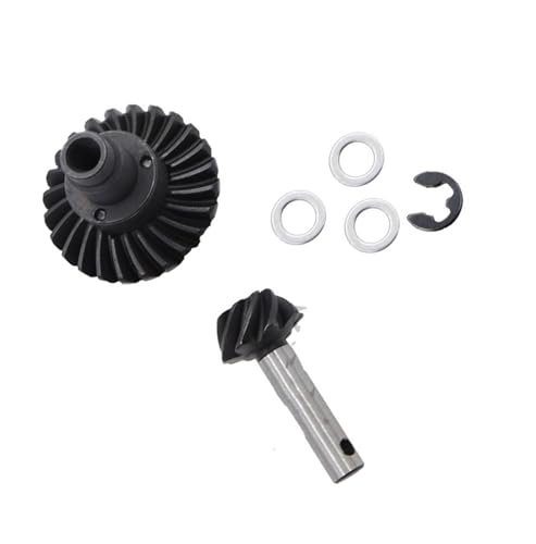 GTFRUQAS RC Ersatzteile Für Axial 1/10 Für SCX10 I II III 90046 Für Capra 1,9 Portal Achse RC Rock Crawler Auto Teile 8T 24T/27T/30T/33T Für AR44 Locker Kegelräder Overdrive(8T 24T) von GTFRUQAS