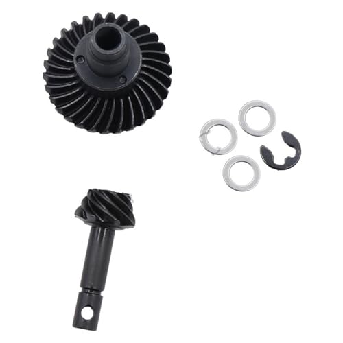 GTFRUQAS RC Ersatzteile Für Axial 1/10 Für SCX10 I II III 90046 Für Capra 1,9 Portal Achse RC Rock Crawler Auto Teile 8T 24T/27T/30T/33T Für AR44 Locker Kegelräder Overdrive(8T 30T Reverse) von GTFRUQAS