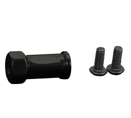 RC Ersatzteile Für Axial Für SCX10 Für Cherokee Für Wrangler Für LC80 Für TRX4 Für Bronco 1/10 Metall Ersatzradhalter 12mm Sechskant Nabenmontage RC Crawler Karosserie Autoteile(Black) von GTFRUQAS