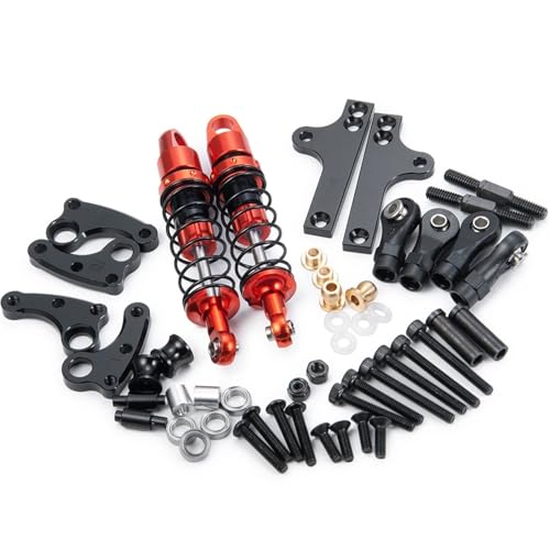 RC Ersatzteile Für Axial Für SCX10 I II 90046 90047 1/10 Metall Stoßdämpfer Cantilever Set Lager Ball End Kopf Kit RC Crawler Auto Teile Ersatz Zubehör von GTFRUQAS