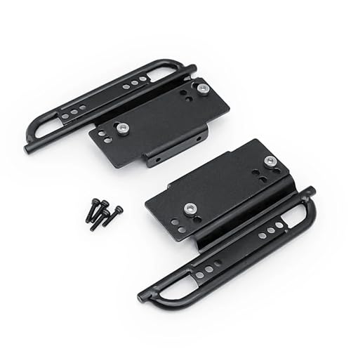 GTFRUQAS RC Ersatzteile Für Axial Für SCX24 Für Deadbolt Für Wrangler Für Gladiator Für Bronco 1/24 Metall Seitenpedal RC Crawler Auto Upgrade Teile von GTFRUQAS