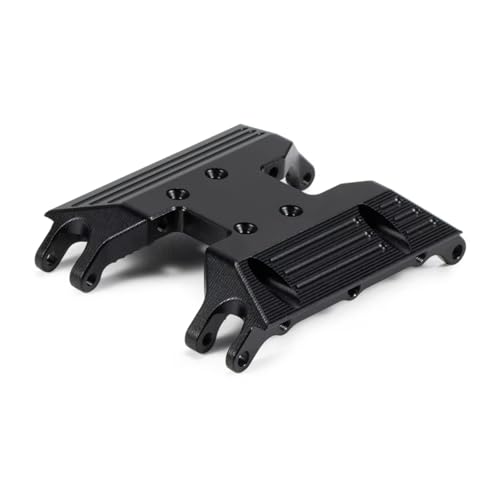 RC Ersatzteile Für Capra Für Axial Für UTB18 1/18 RC Crawler Für Chassis Getriebe Montieren Upgrade Teile Bearbeitete Aluminium Skid Platte Getriebe Schiebe Platte(Black) von GTFRUQAS