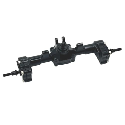 RC Ersatzteile Für FMS Für FCX24 1/24 Metall Portal Achse Komplette Vorder- Und Hinterachse RC Auto Upgrade Teile Modifizierte Zubehör Ersatz DIY Teile(Black,1pcs Rear) von GTFRUQAS