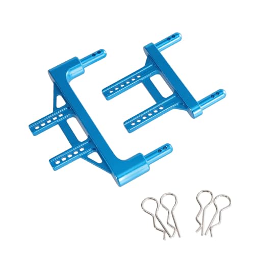 GTFRUQAS RC Ersatzteile Für JJRC 1:14 Q130 High Für Speed ​​Fernbedienung Auto Körper Feste Säule Shell Spalte Upgrade Metall Reparatur Ersatzteile(Blue) von GTFRUQAS