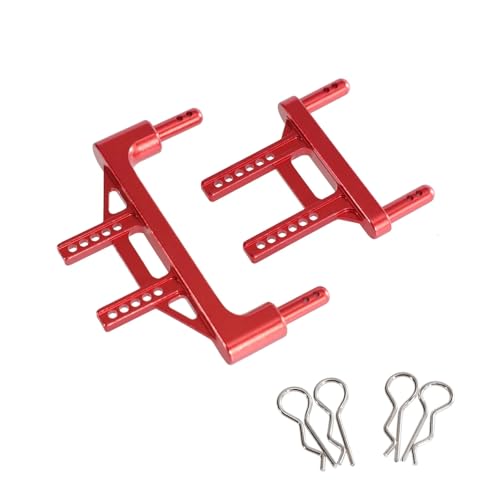 GTFRUQAS RC Ersatzteile Für JJRC 1:14 Q130 High Für Speed ​​Fernbedienung Auto Körper Feste Säule Shell Spalte Upgrade Metall Reparatur Ersatzteile(Red) von GTFRUQAS