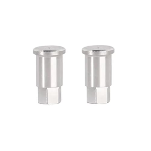 GTFRUQAS RC Ersatzteile Für Ldrc A86 LD1801 LD1802 LD1803 LD1804 A01 A02 Metall Vorderrad Hex Hub Adapter 1/18 RC Auto Upgrade Teile Zubehör(Front Hex) von GTFRUQAS