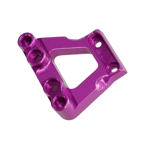 GTFRUQAS RC Ersatzteile Für MJX Für Hyper Go 1/14 14209 14210 Fernbedienung Auto Metall Upgrade Zubehör Lenkung Gruppe Befestigungs Teile 14150B(Purple) von GTFRUQAS