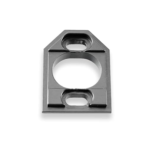 RC Ersatzteile Für MJX Für Hyper Go 1/14 14210 14209 H14BM 14301 14302 14303 1/16 16207 16208 16209 16210 H16 H16BM H16PL Metall Einstellbare Motor Feste Für Sitz Teile(Grey) von GTFRUQAS