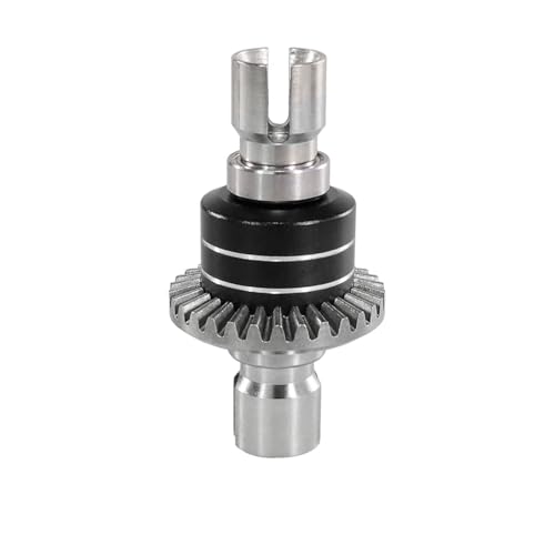 GTFRUQAS RC Ersatzteile Für MJX Für Hyper Go 1/16 16207 16208 16209 16210 H16 H16PL M162 H16V3 H16BM 1/14 14301 14302 14303 14209 14210 H14BM RC Auto Vorne Hinten Differential Getriebe(Black) von GTFRUQAS