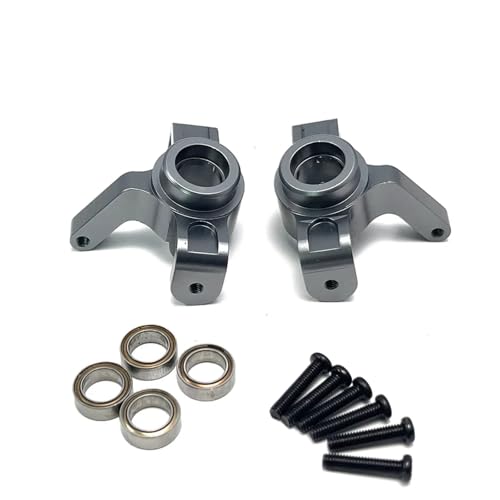 RC Ersatzteile Für MJX Für Hyper Go 1/16 16207 16208 16209 16210 H16 H6V3 M162 M163 Metall Lenkung Tasse RC Auto Upgrade Teile Zubehör(Titanium) von GTFRUQAS