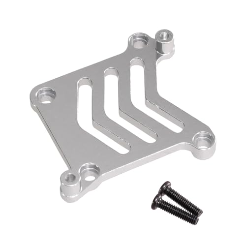 GTFRUQAS RC Ersatzteile Für MJX Für Hyper Go 1/16 16207 16208 16209 16210 H6V3 M162 M163 Metall Servo Basis Fernbedienung Auto Upgrade Teile Zubehör(Silver) von GTFRUQAS