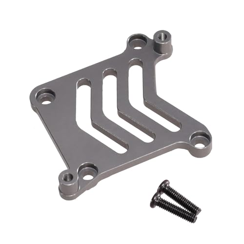 RC Ersatzteile Für MJX Für Hyper Go 1/16 16207 16208 16209 16210 H6V3 M162 M163 Metall Servo Basis Fernbedienung Auto Upgrade Teile Zubehör(Titanium) von GTFRUQAS