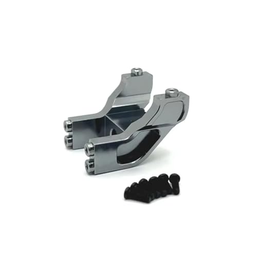 GTFRUQAS RC Ersatzteile Für MJX Für Hyper Go 14209 14210 1/14 RC Auto Metall Schwanz Flügel Halterung Halter Upgrade Teile Zubehör(Gray) von GTFRUQAS